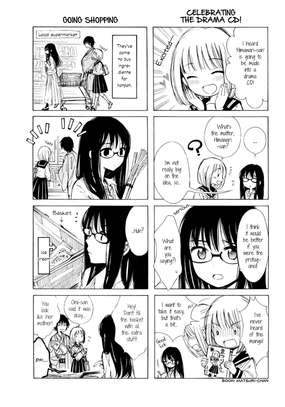 Himawari-san Chapter 37.5 page 8 - 