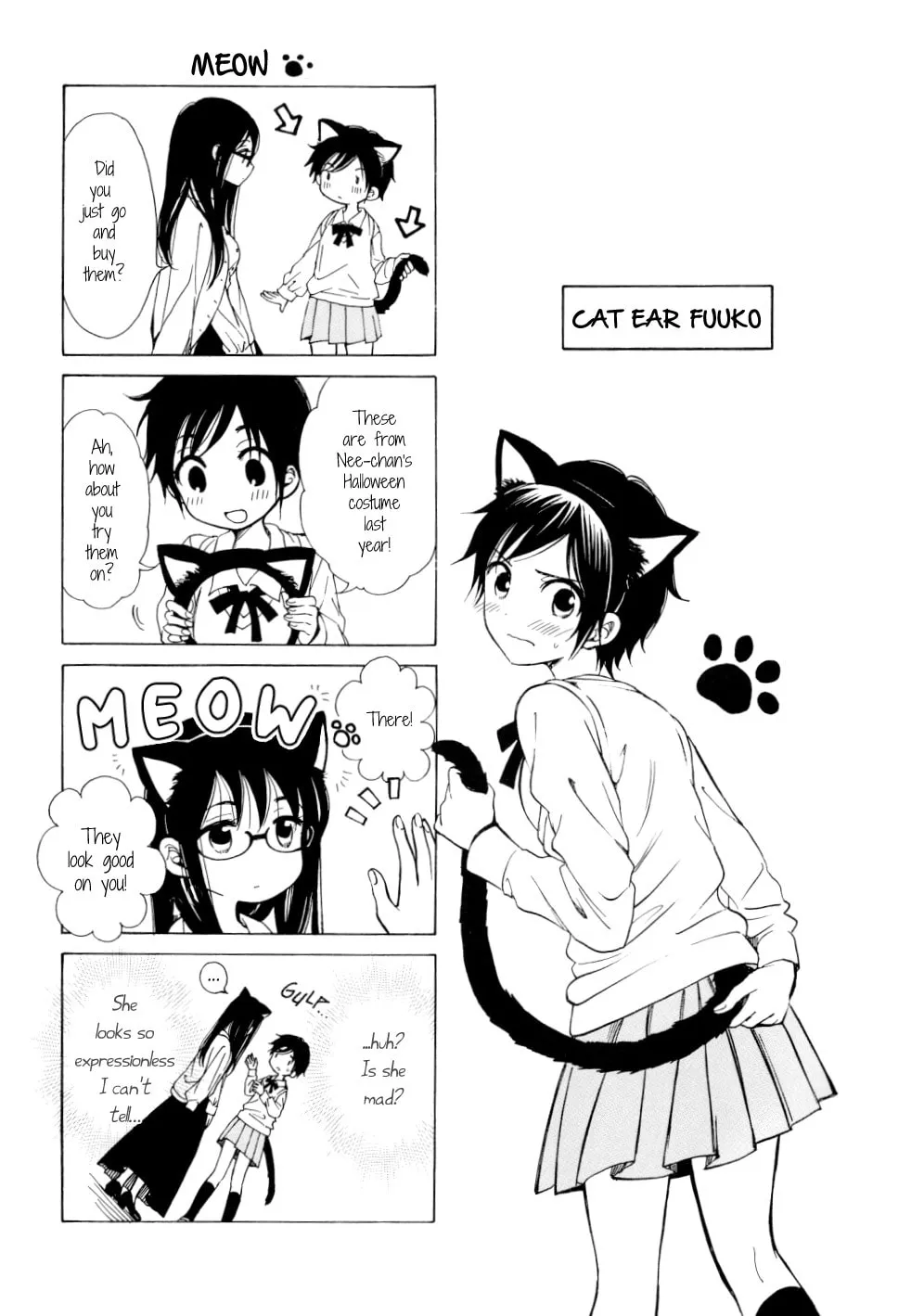Himawari-san Chapter 37.5 page 9 - 
