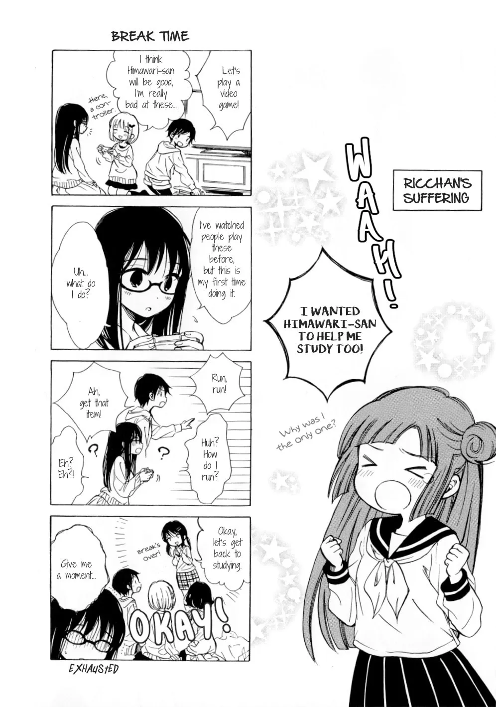 Himawari-san Chapter 37.5 page 10 - 