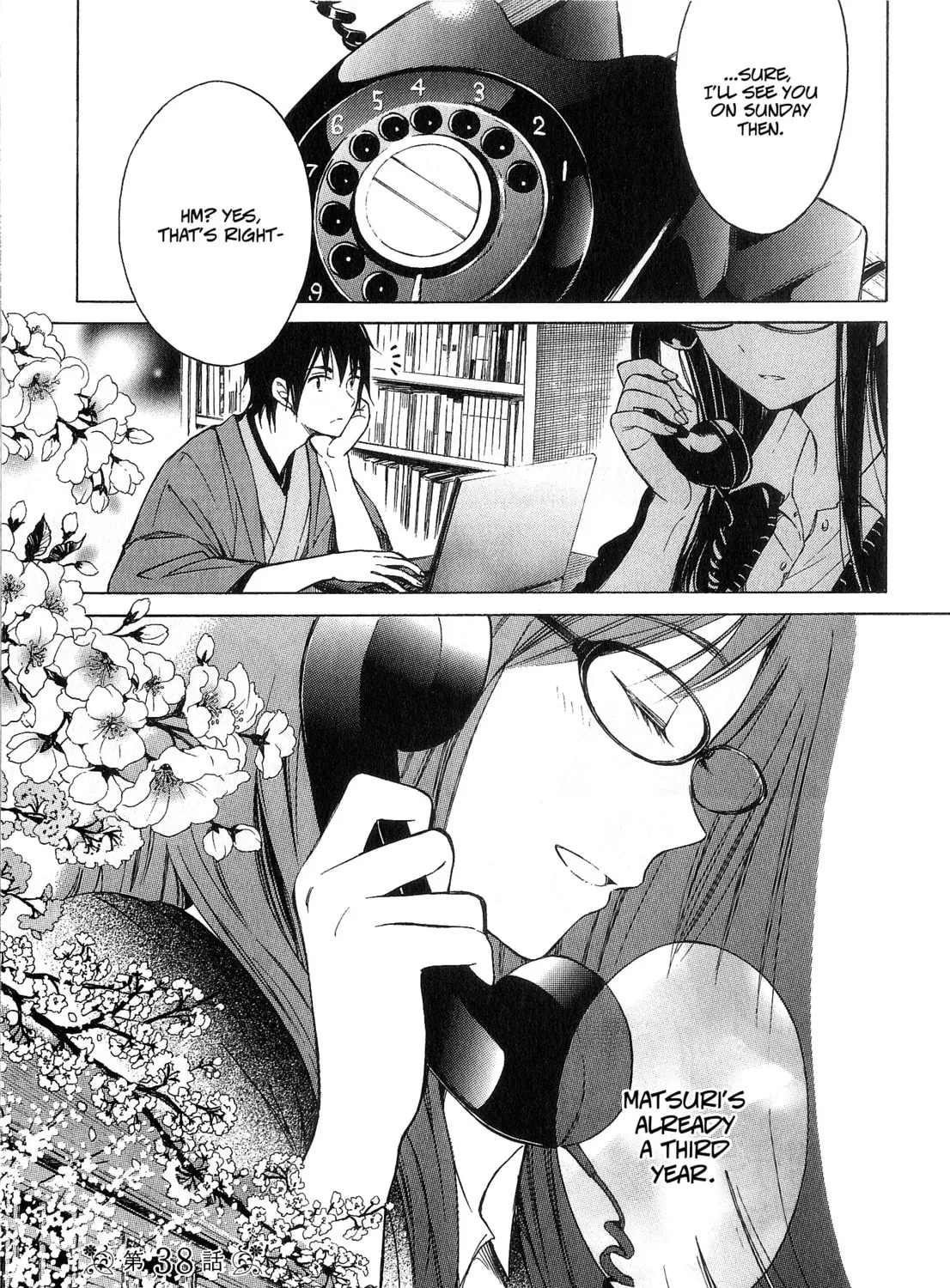 Himawari-san Chapter 38 page 1 - 