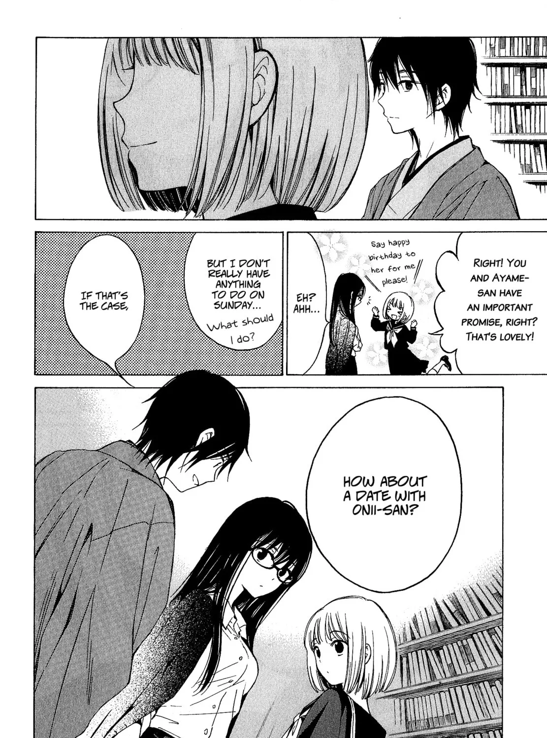 Himawari-san Chapter 38 page 35 - 