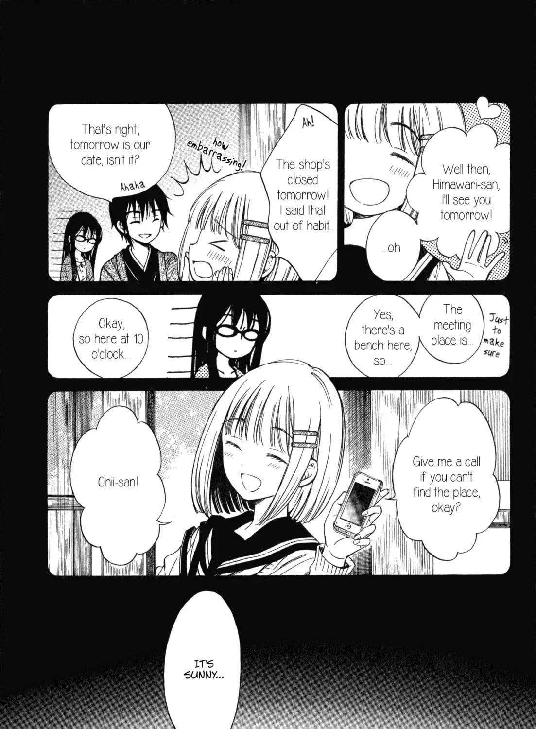 Himawari-san Chapter 39 page 1 - 