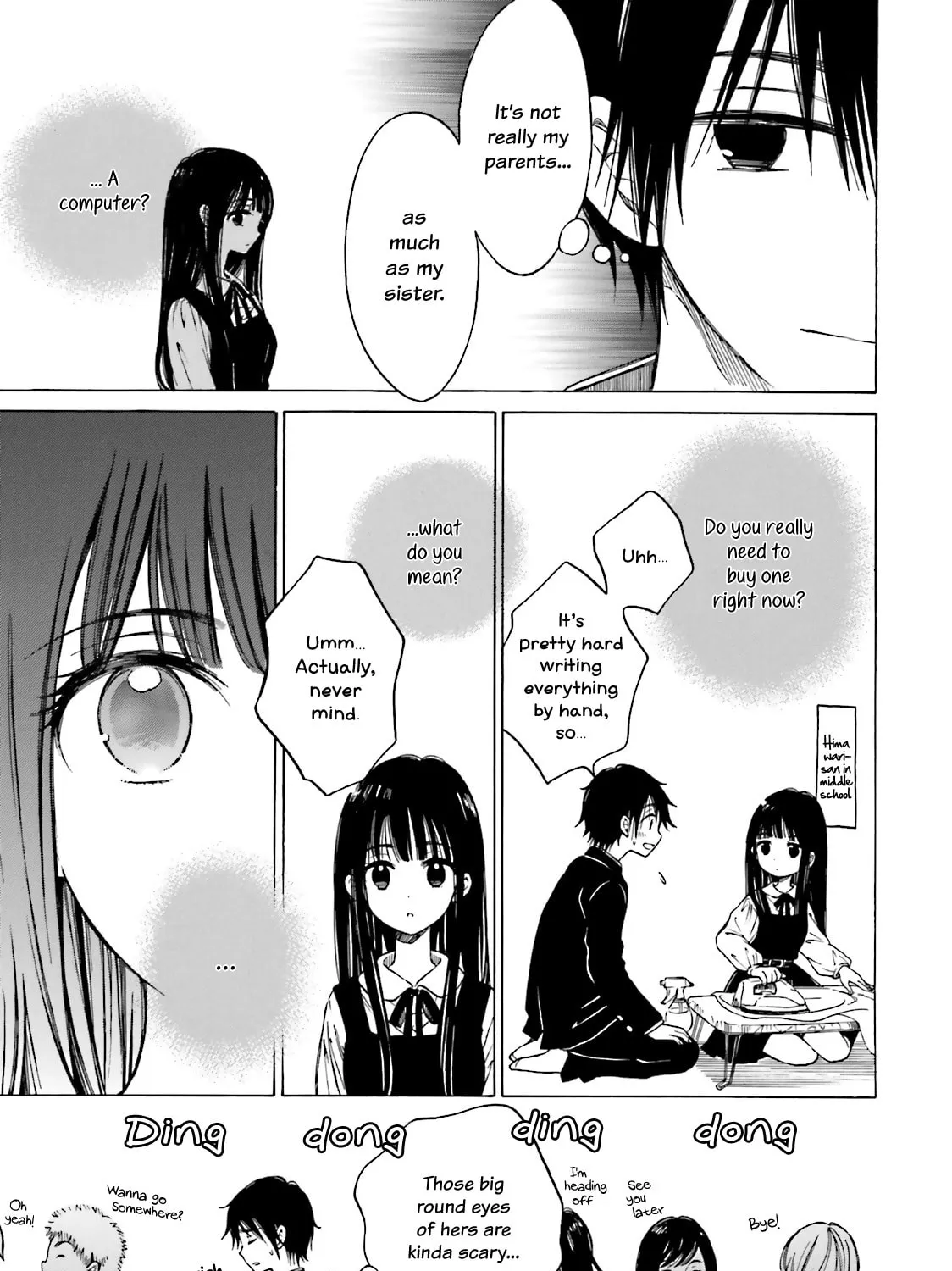 Himawari-san Chapter 45 page 9 - 