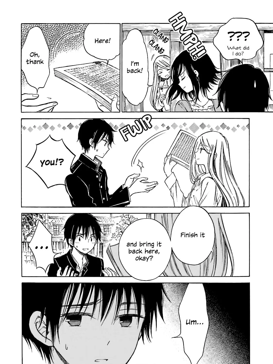 Himawari-san Chapter 46 page 19 - 