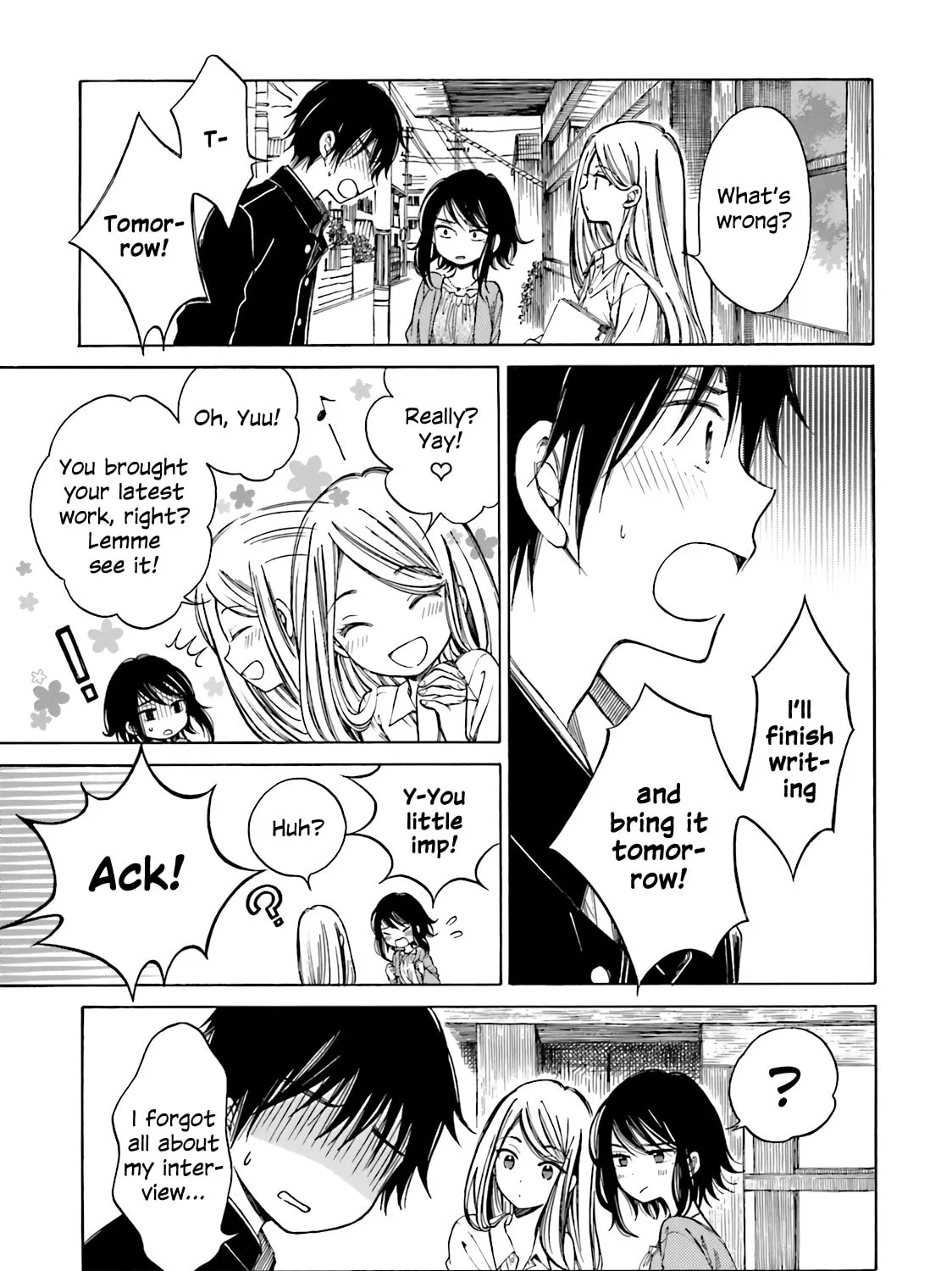 Himawari-san Chapter 46 page 25 - 