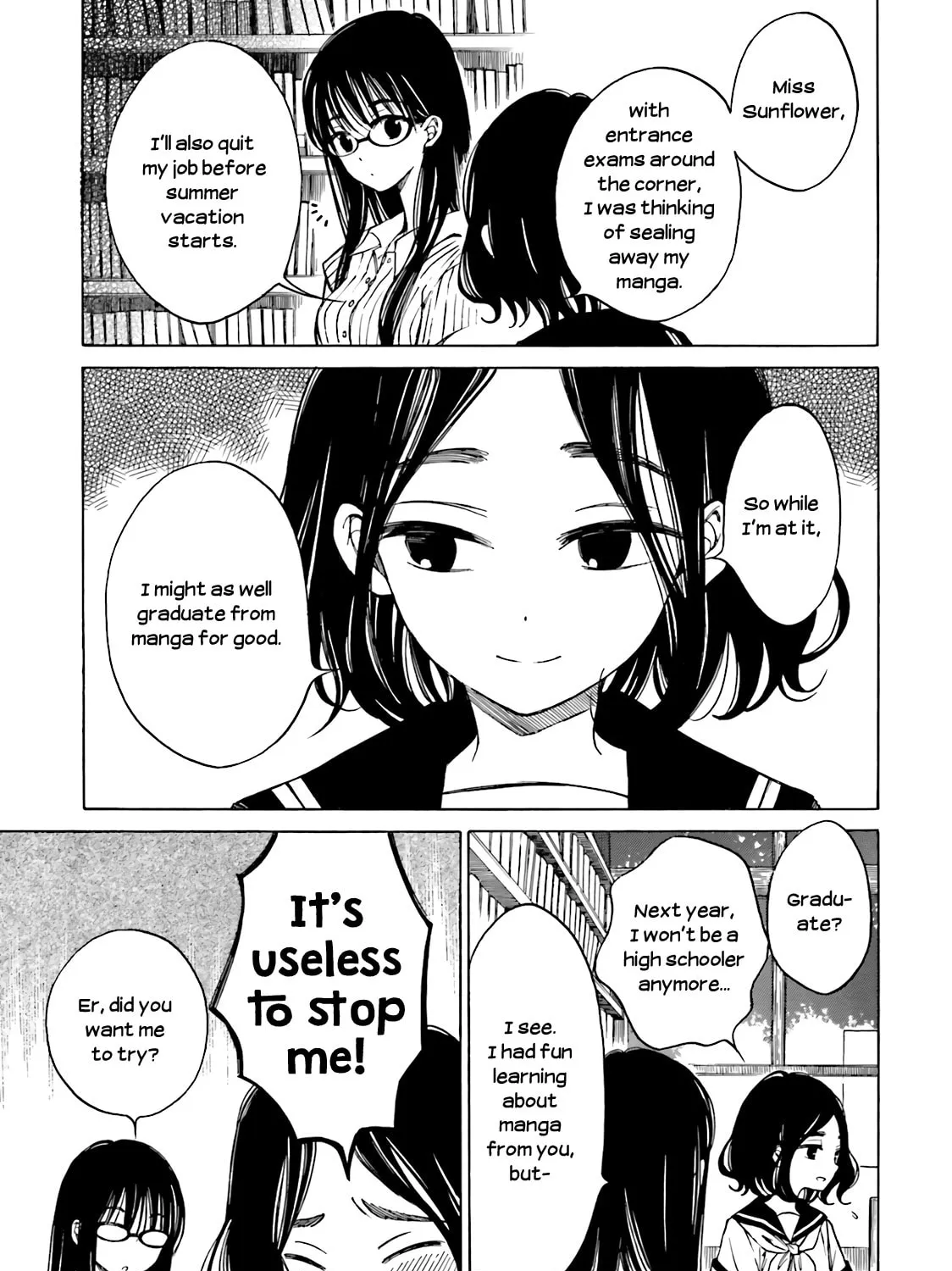 Himawari-san Chapter 47 page 13 - 