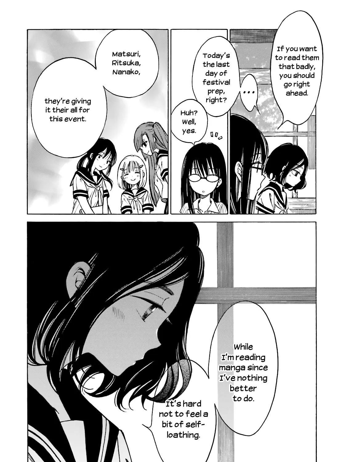 Himawari-san Chapter 47 page 15 - 
