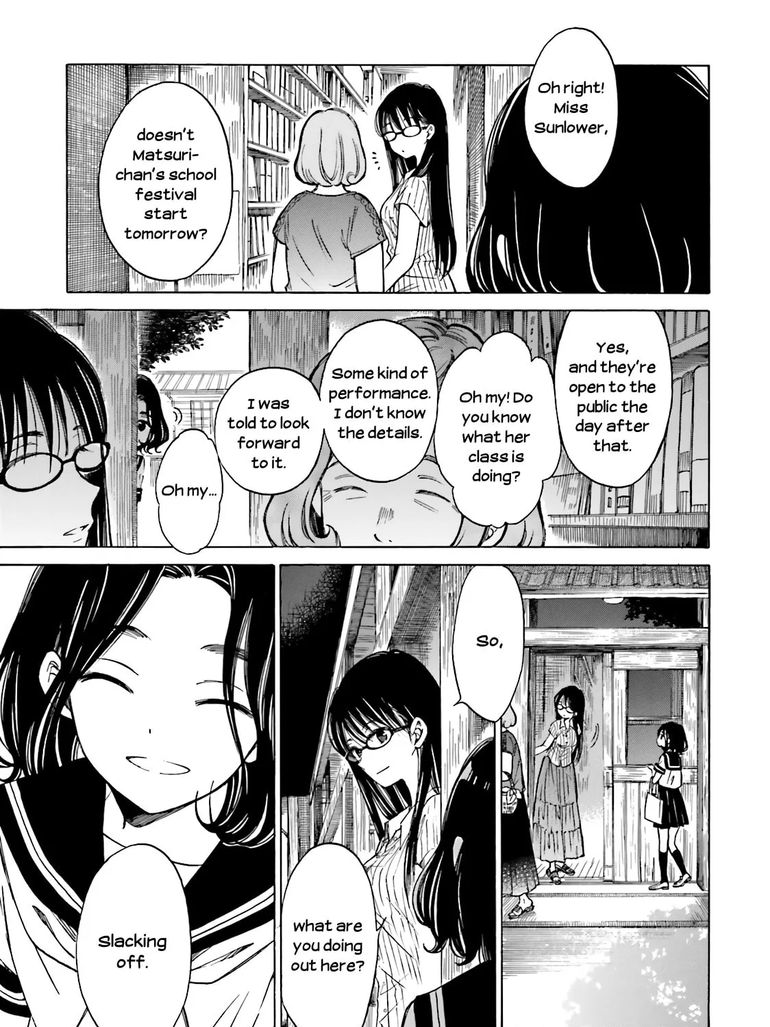 Himawari-san Chapter 47 page 9 - 