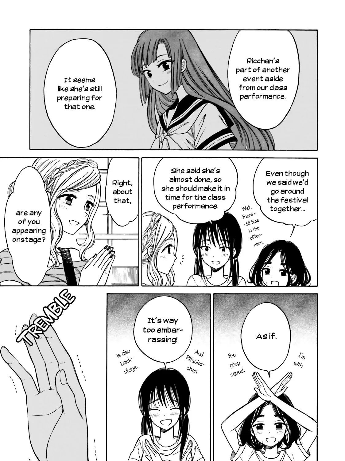 Himawari-san Chapter 48 page 15 - 