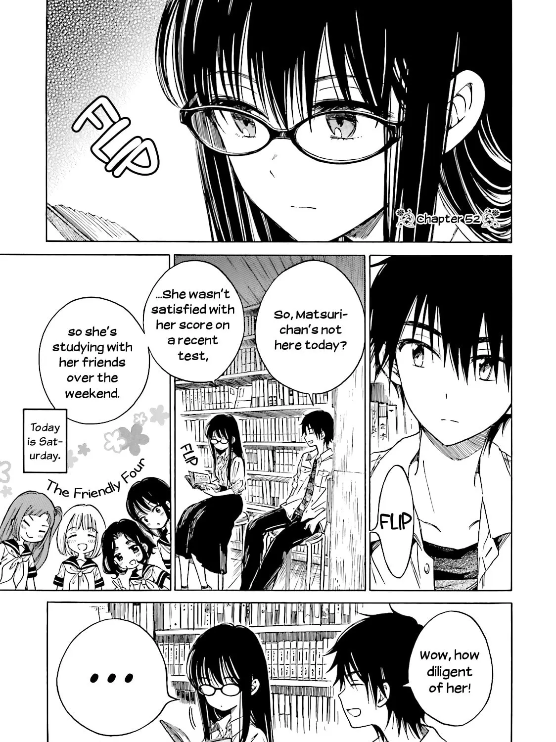 Himawari-san Chapter 52 page 1 - 