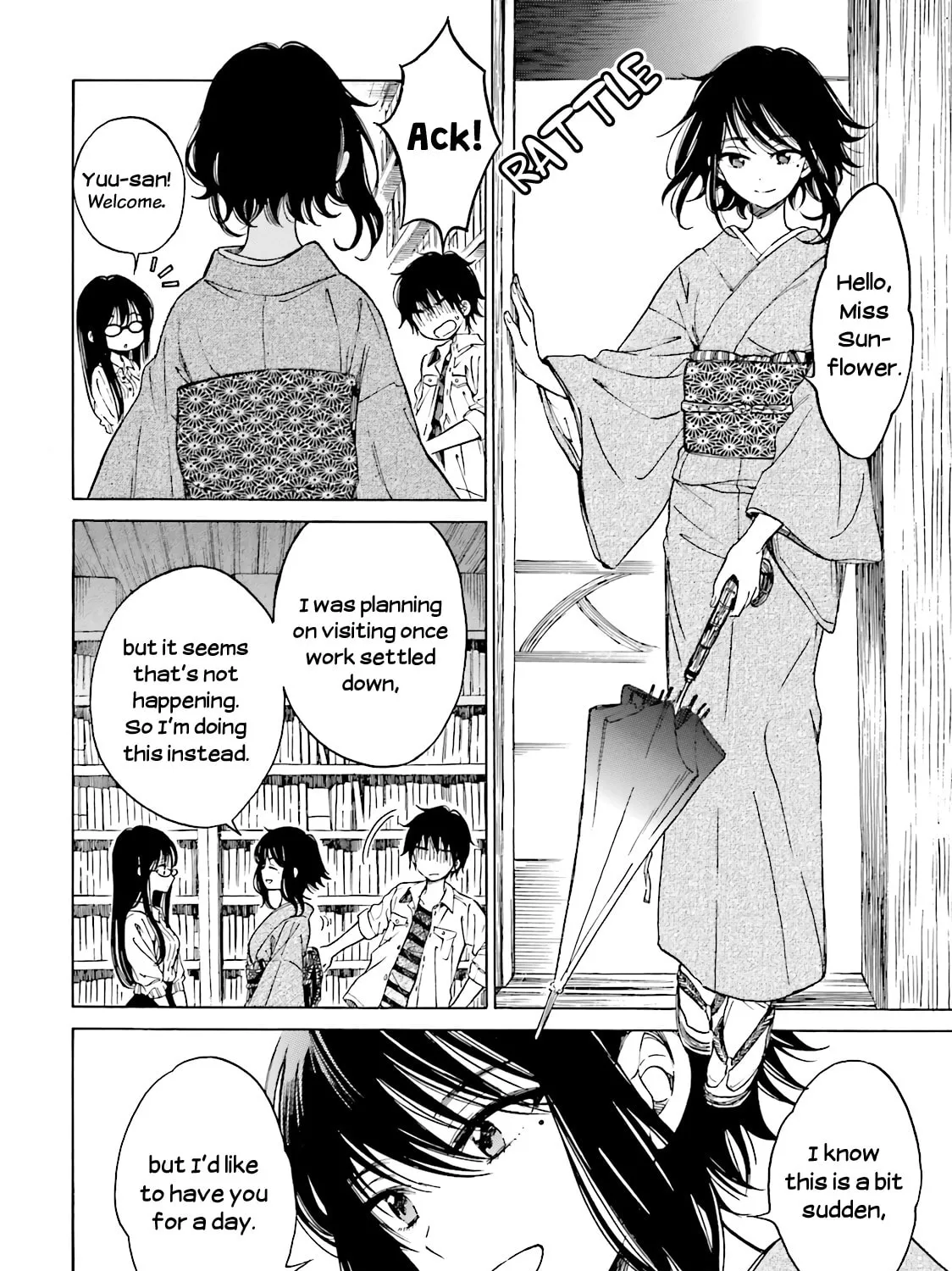 Himawari-san Chapter 52 page 11 - 