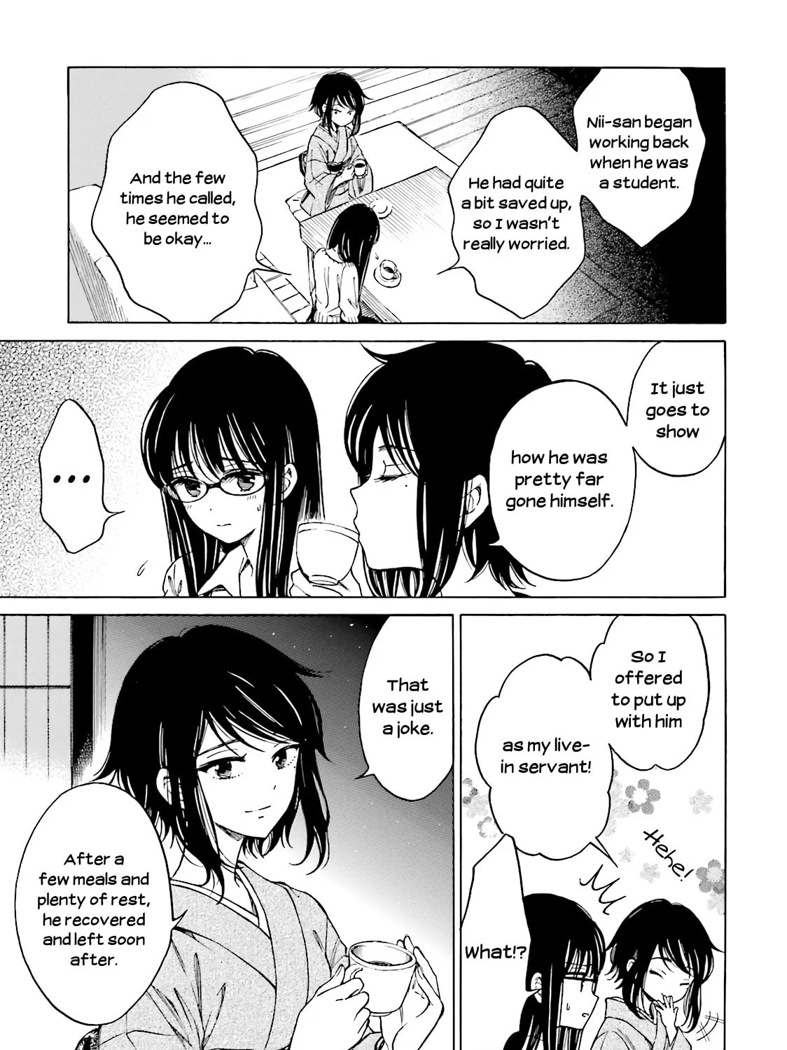 Himawari-san Chapter 53 page 13 - 