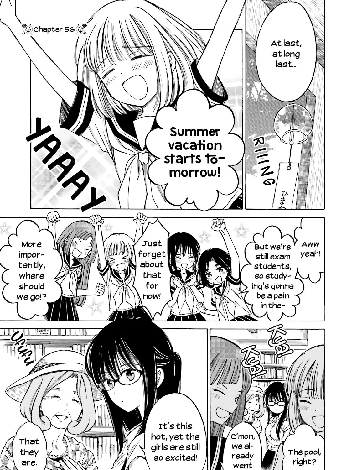 Himawari-san Chapter 56 page 1 - 