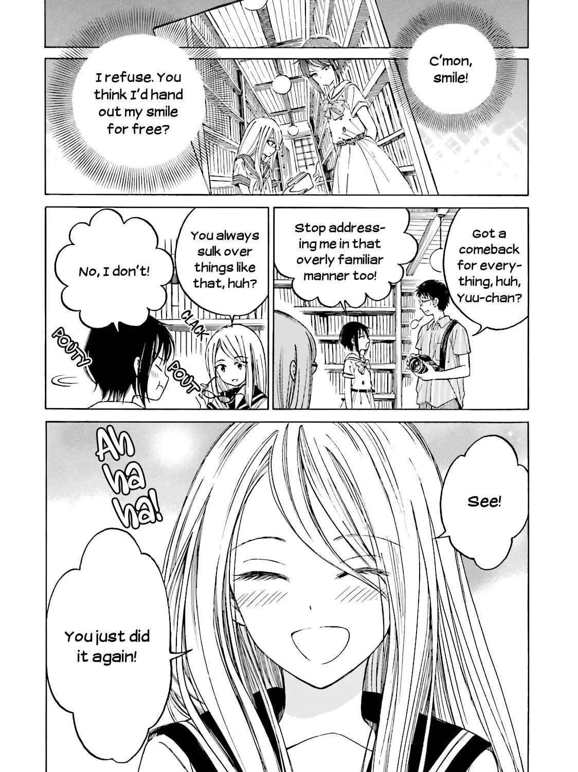 Himawari-san Chapter 57.5 page 17 - 