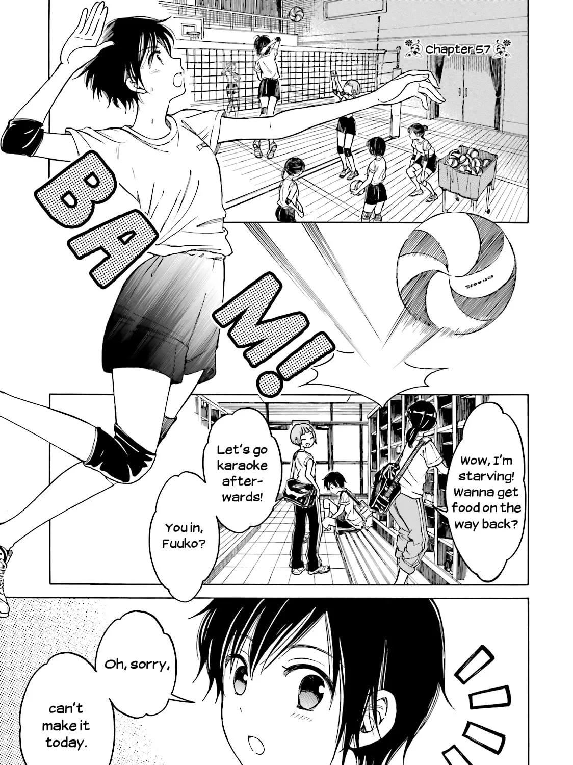Himawari-san Chapter 57 page 1 - 
