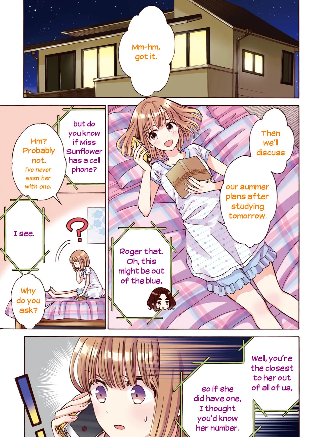 Himawari-san Chapter 58 page 1 - 
