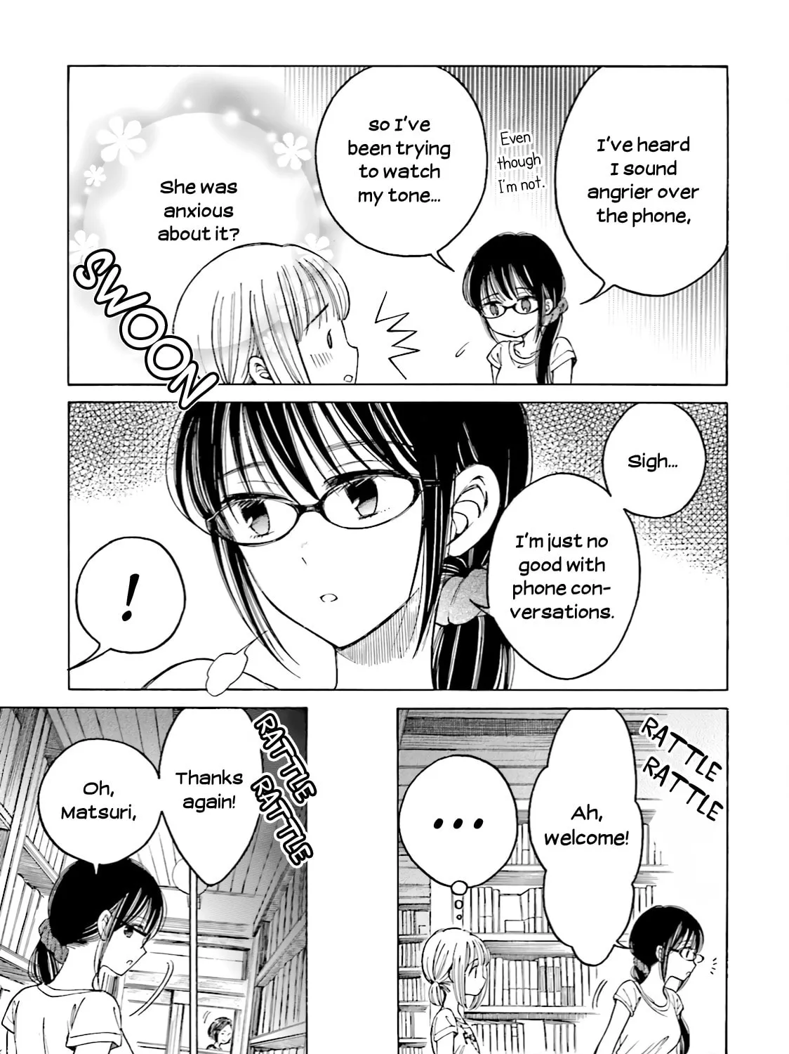 Himawari-san Chapter 58 page 13 - 
