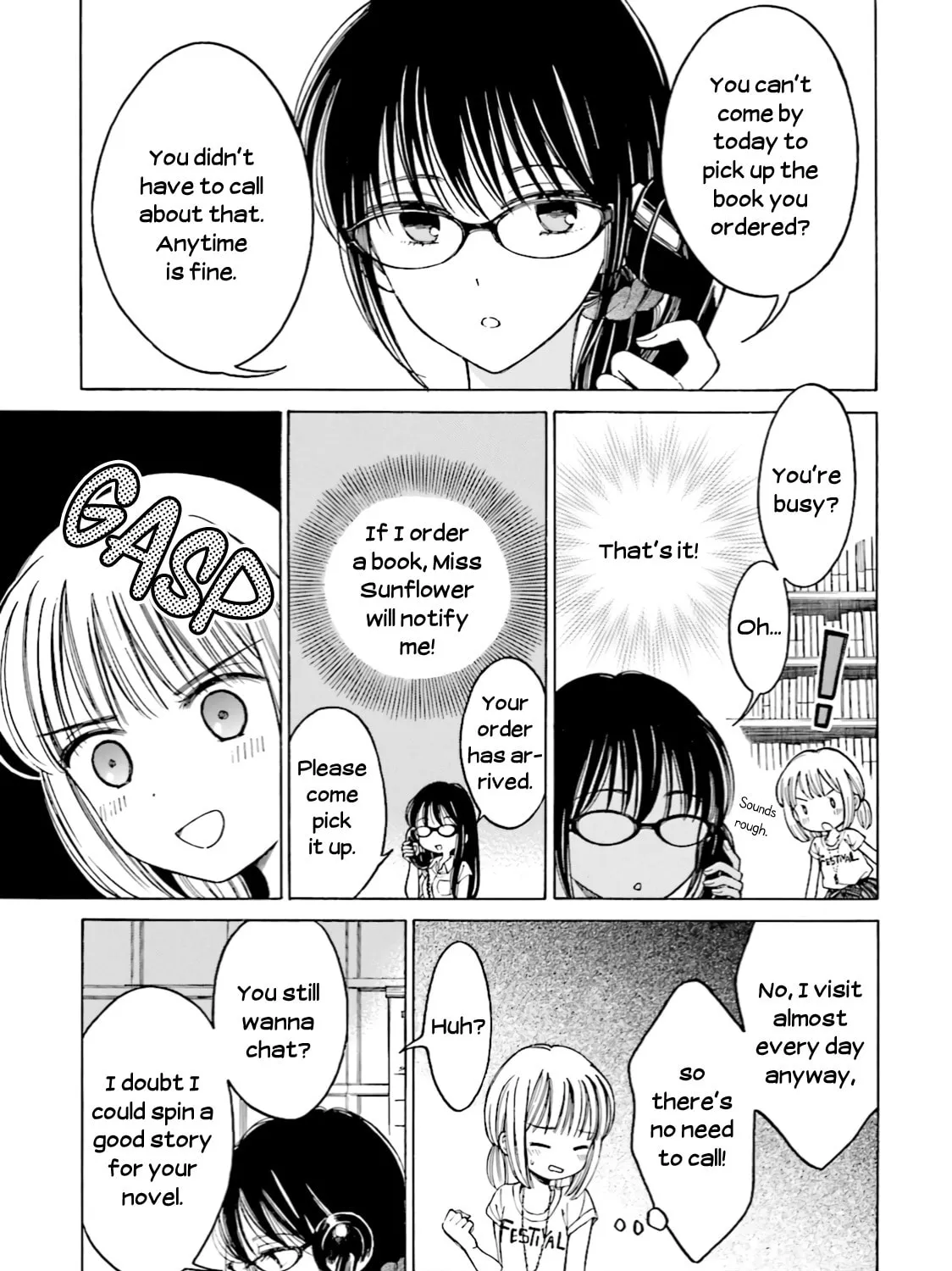 Himawari-san Chapter 58 page 9 - 