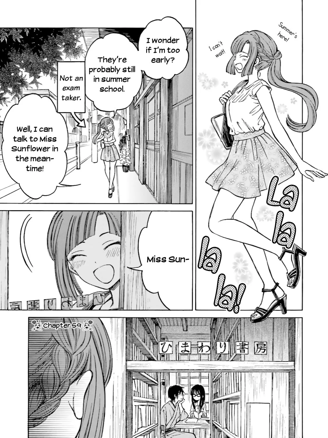 Himawari-san Chapter 59 page 1 - 