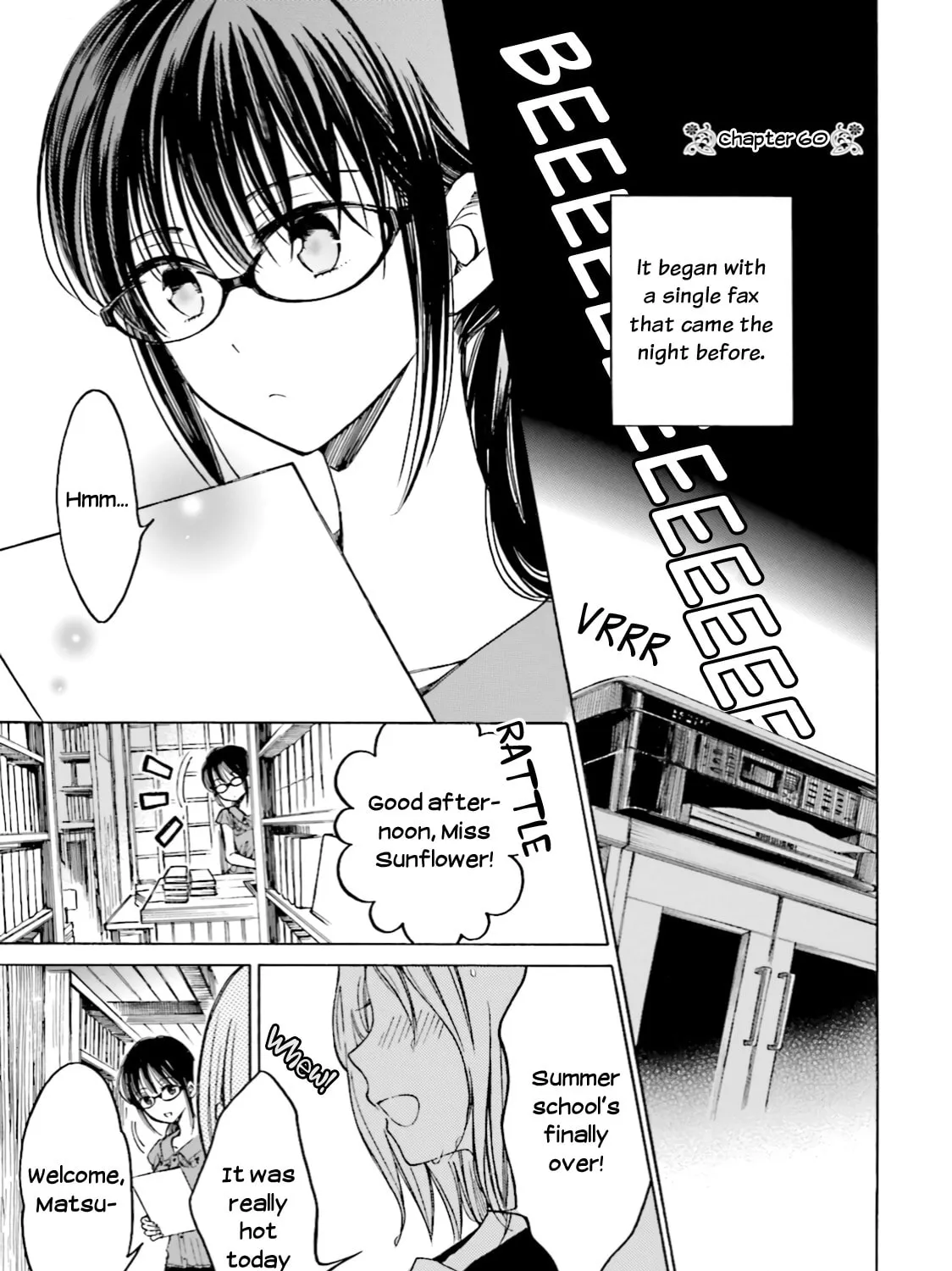 Himawari-san Chapter 60 page 1 - 