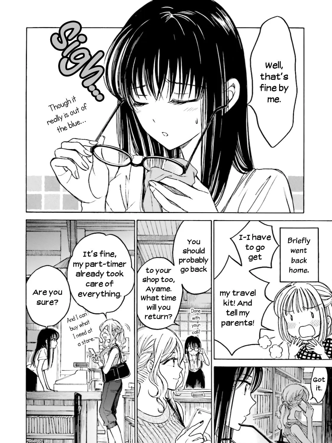 Himawari-san Chapter 63 page 23 - 