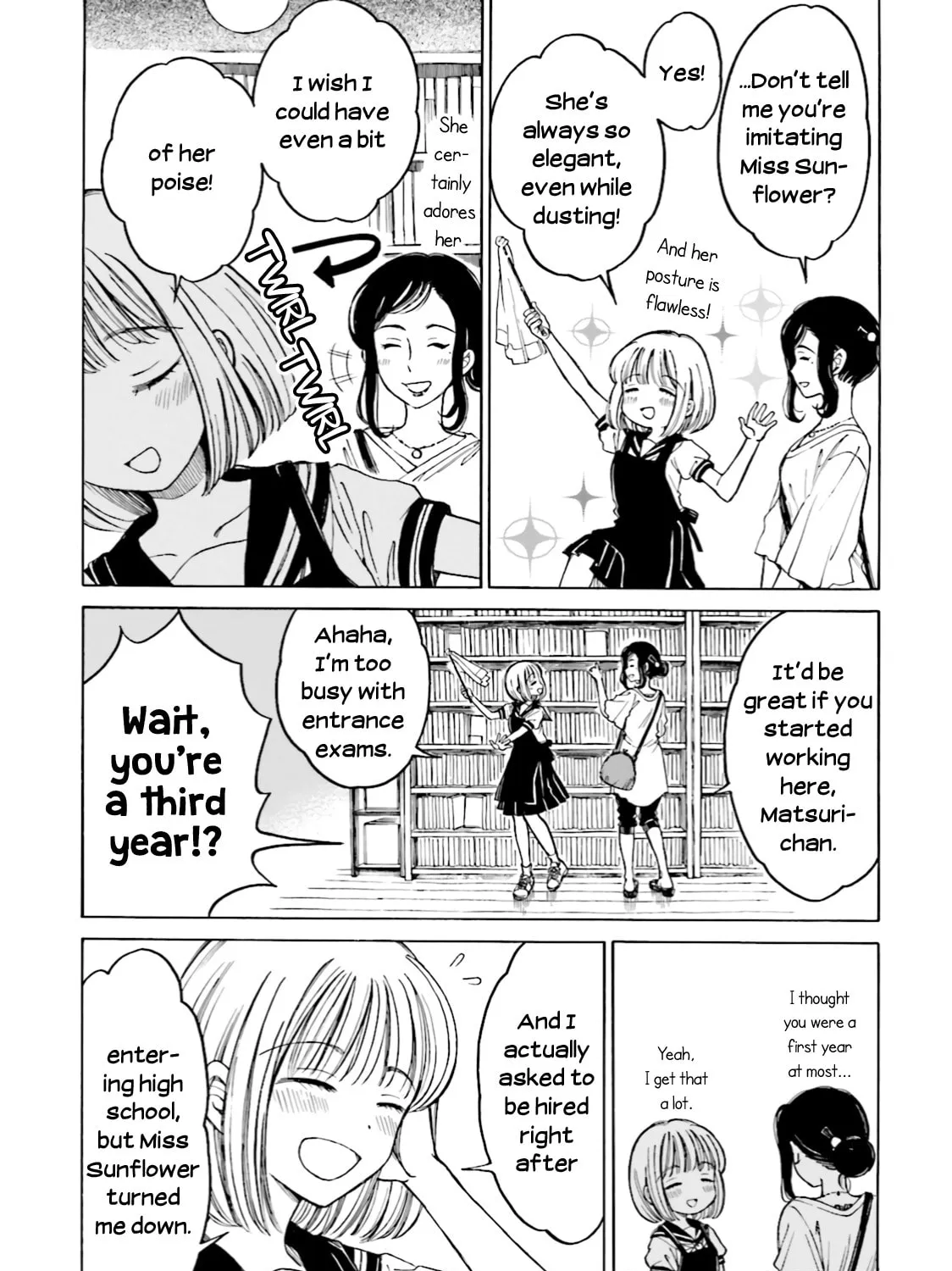 Himawari-san Chapter 66 page 17 - 