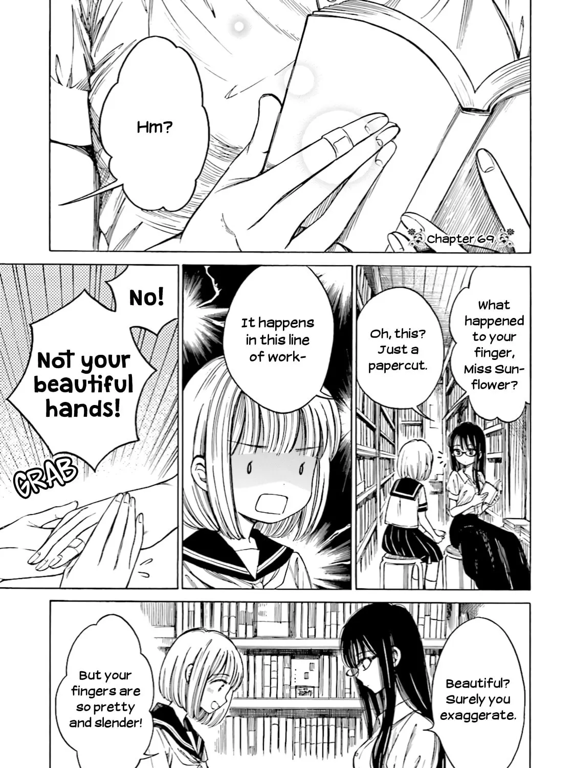Himawari-san Chapter 69 page 1 - 