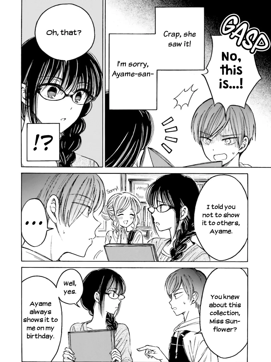 Himawari-san Chapter 70 page 37 - 