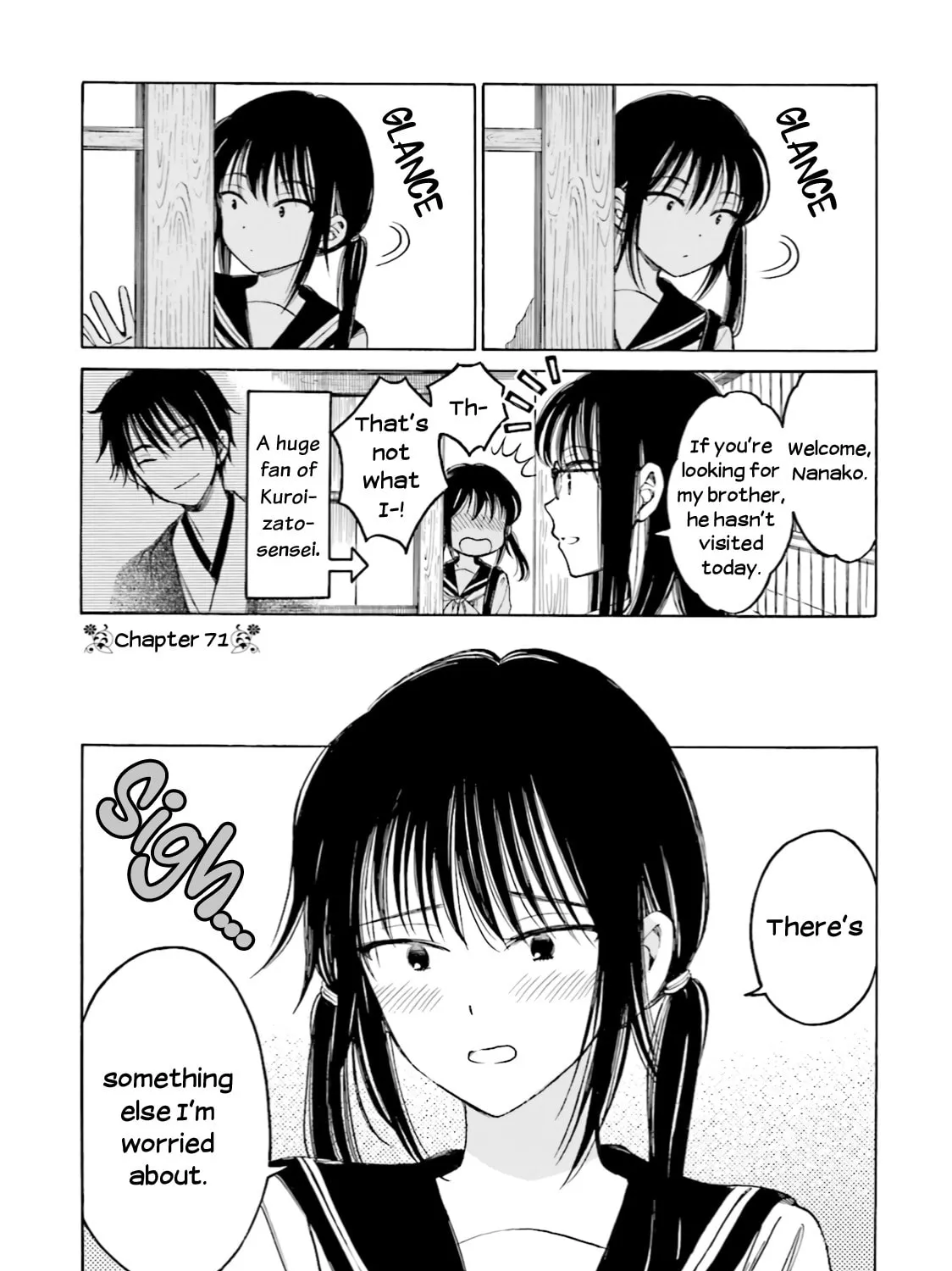 Himawari-san Chapter 71 page 1 - 
