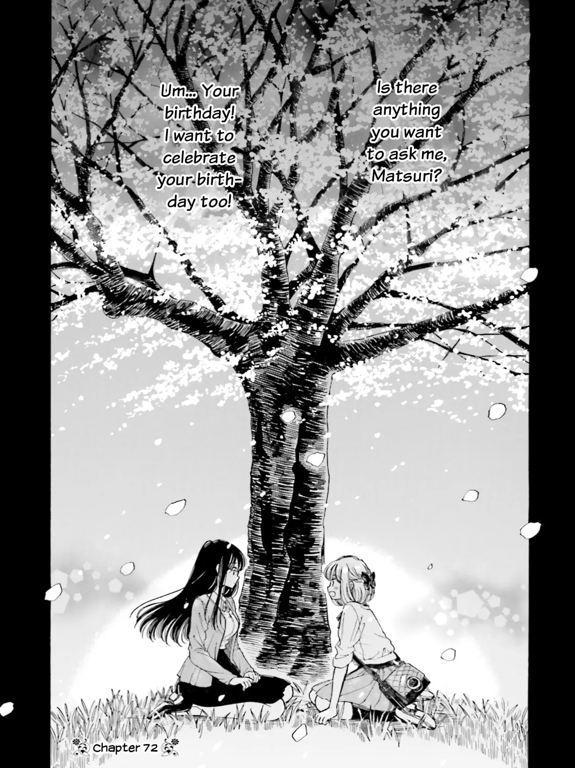 Himawari-san Chapter 72 page 1 - 