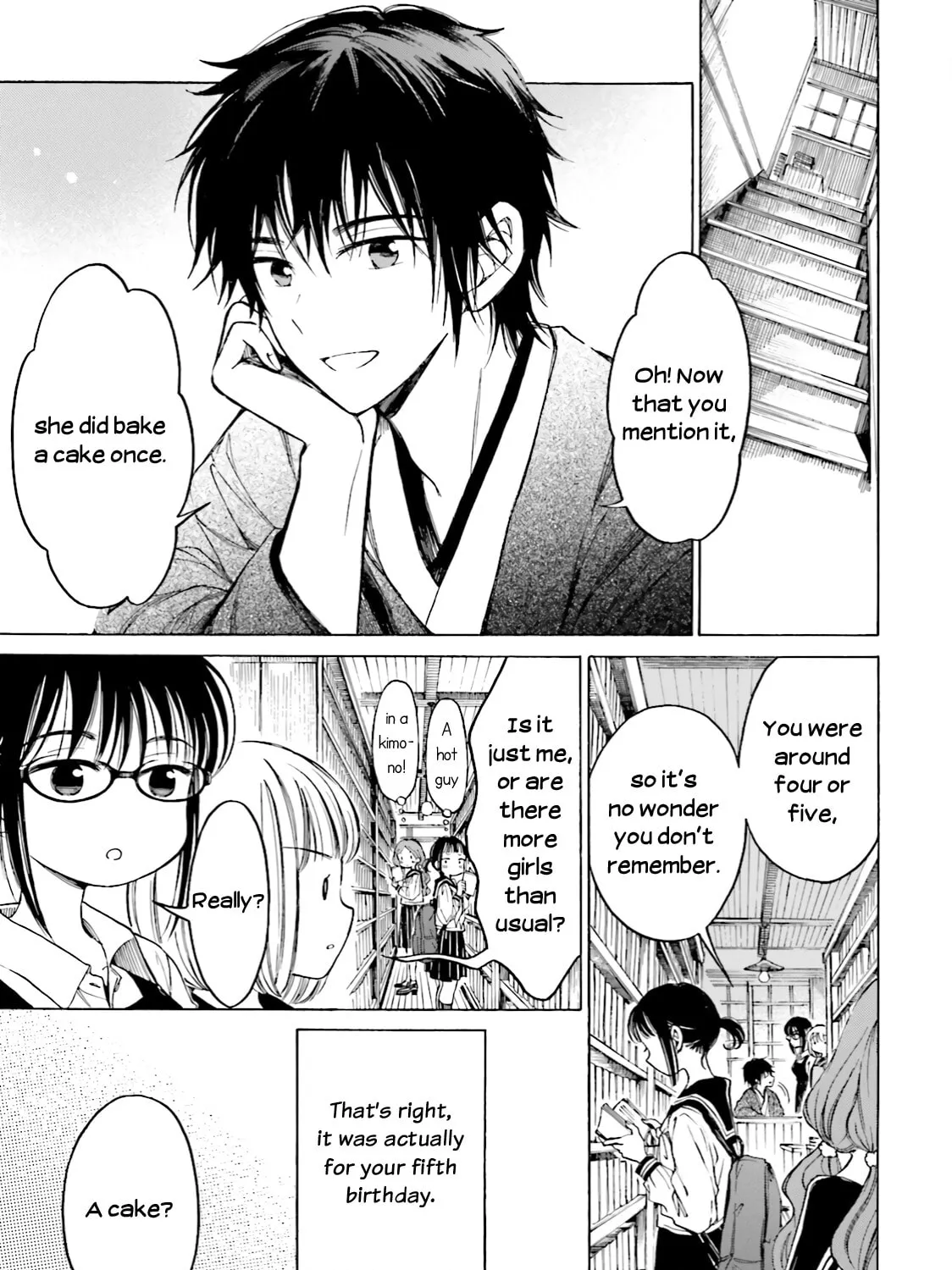Himawari-san Chapter 72 page 37 - 