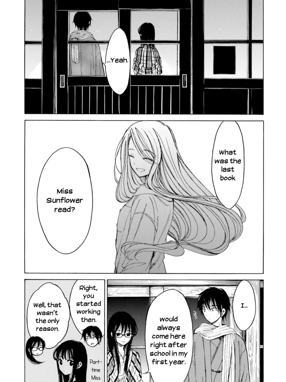Himawari-san Chapter 77 page 57 - 