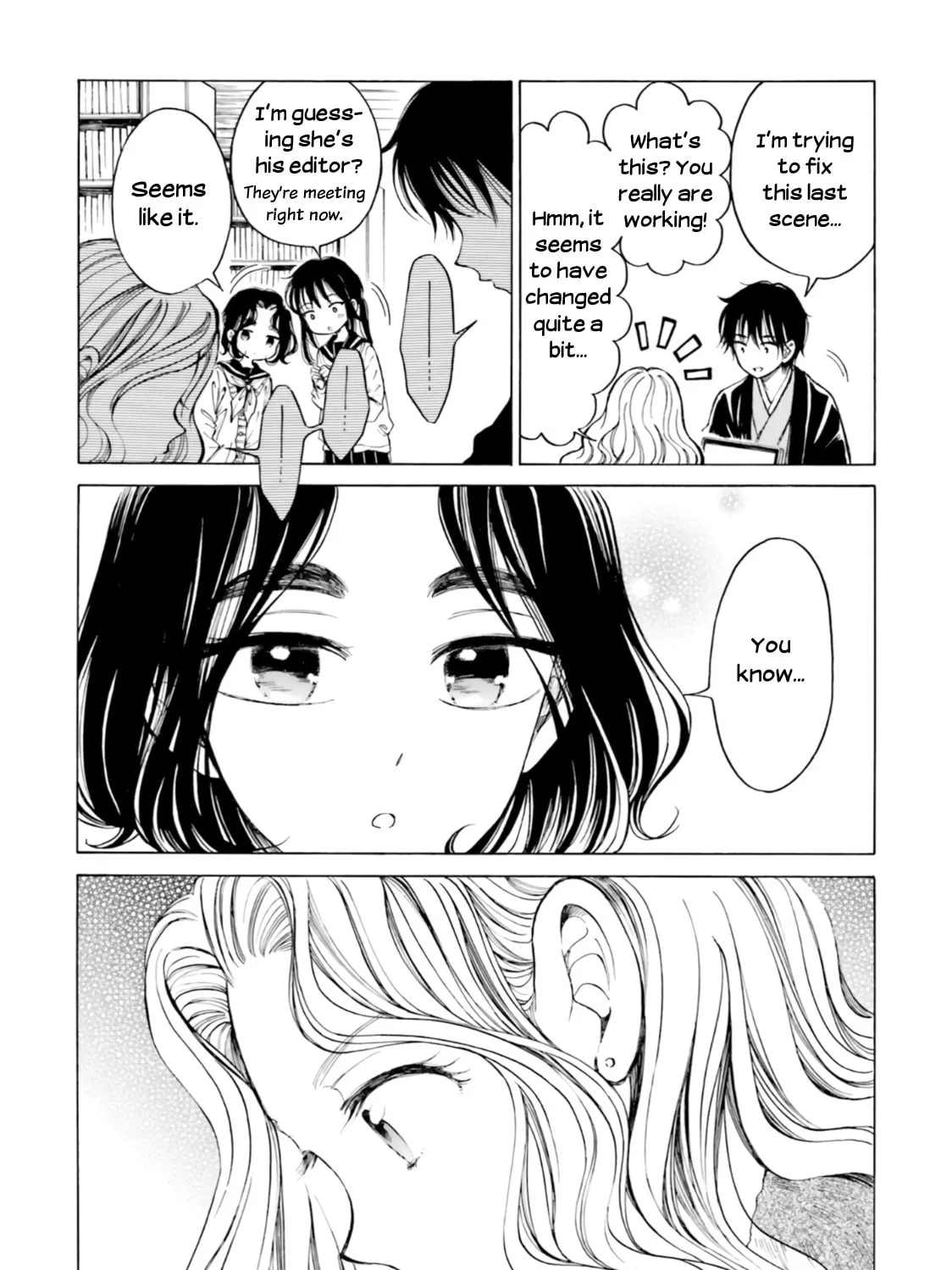 Himawari-san Chapter 83 page 35 - 