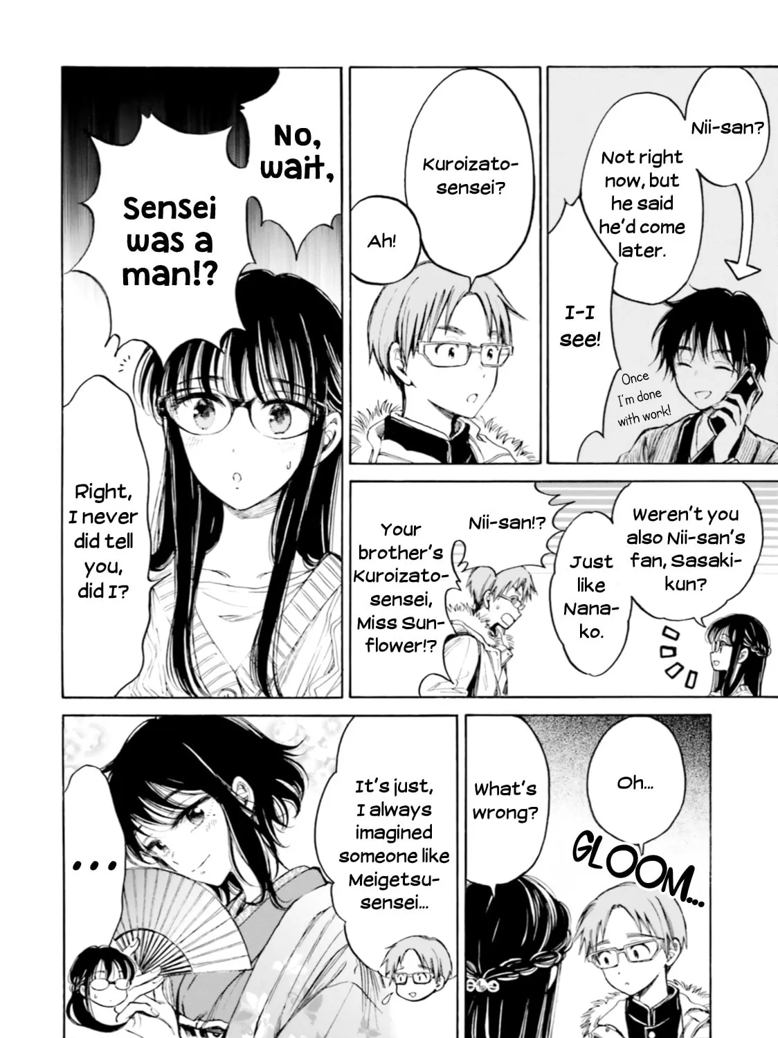 Himawari-san Chapter 94 page 7 - 