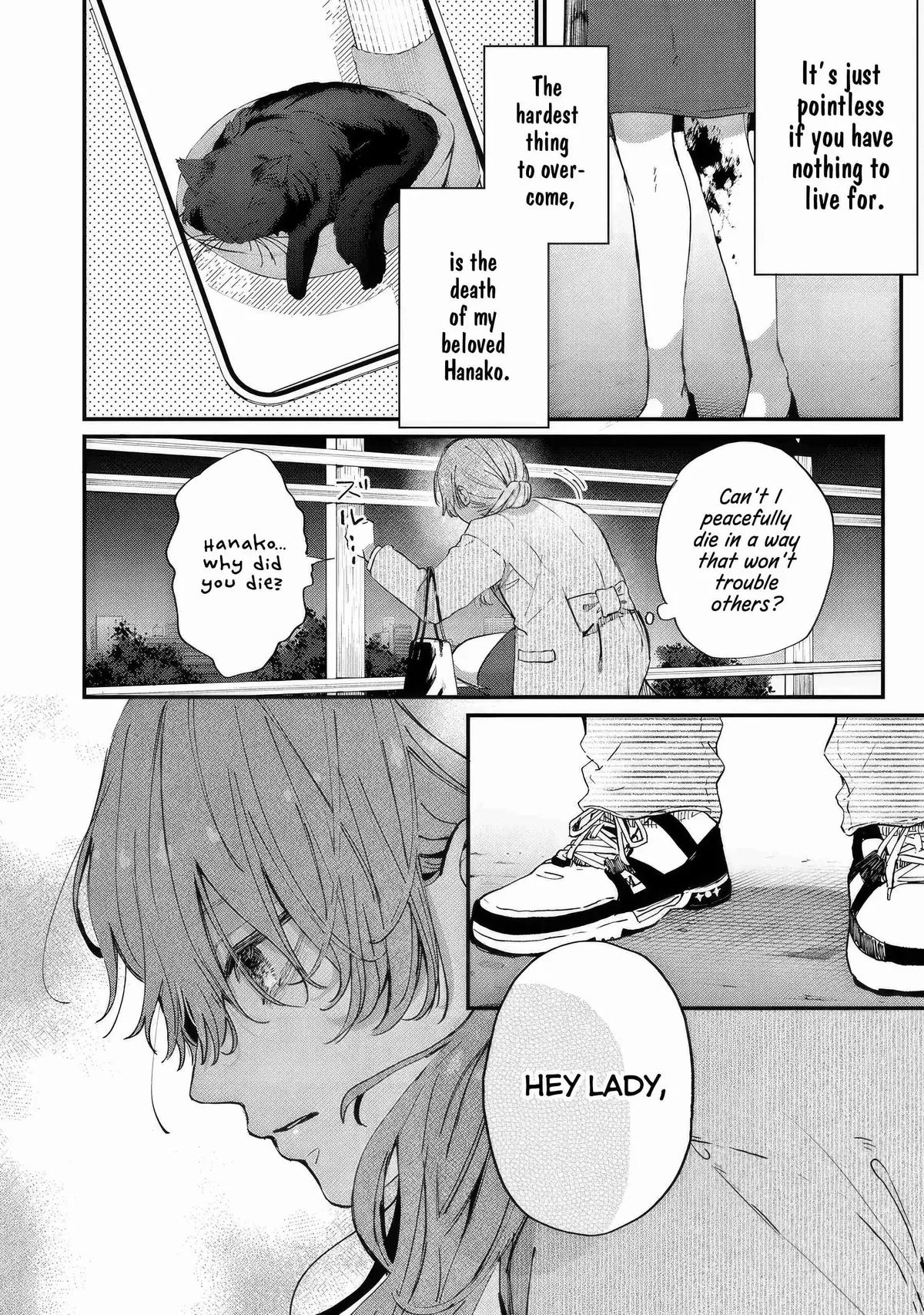Himokuzu Hana-kun wa Shinitagari Chapter 1 page 3 - 