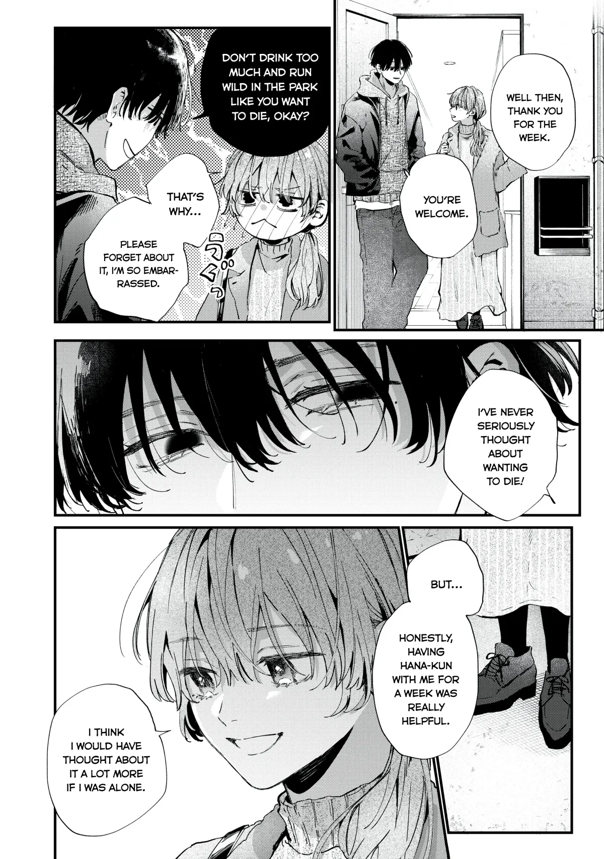 Himokuzu Hana-kun wa Shinitagari Chapter 1 page 38 - 