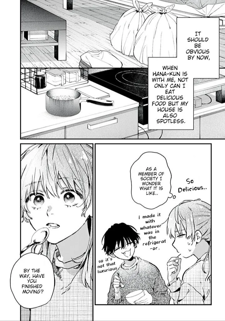 Himokuzu Hana-kun wa Shinitagari Chapter 10 page 6 - 