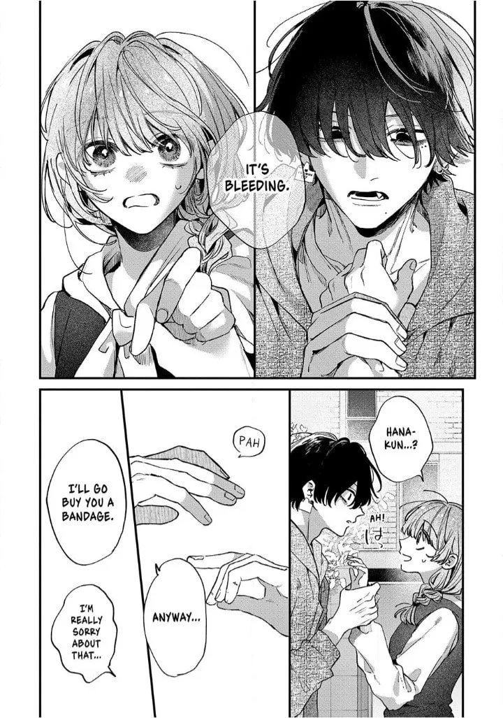 Himokuzu Hana-kun wa Shinitagari Chapter 12 page 5 - 