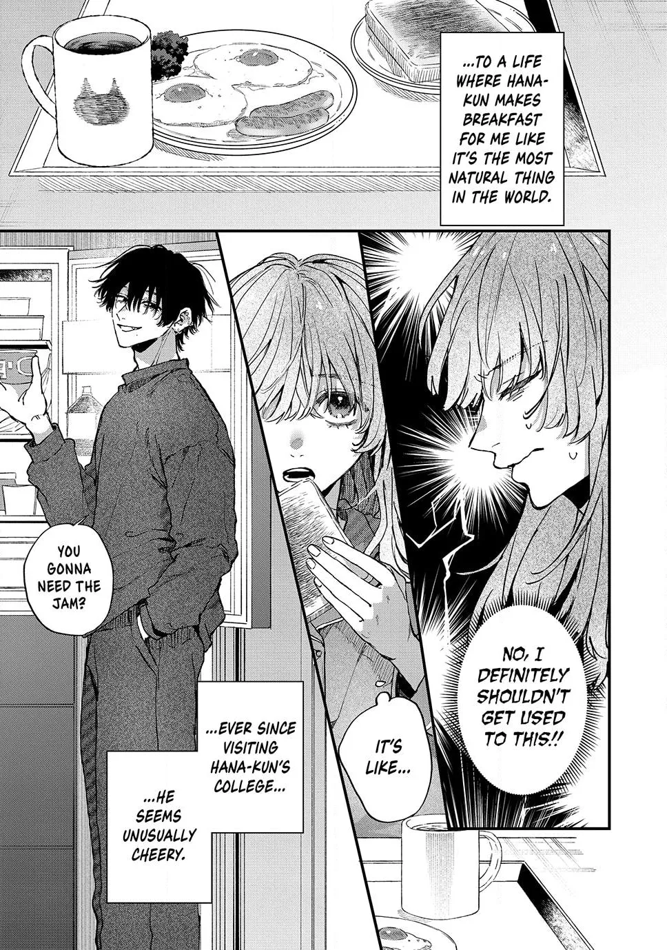 Himokuzu Hana-kun wa Shinitagari Chapter 14 page 4 - 