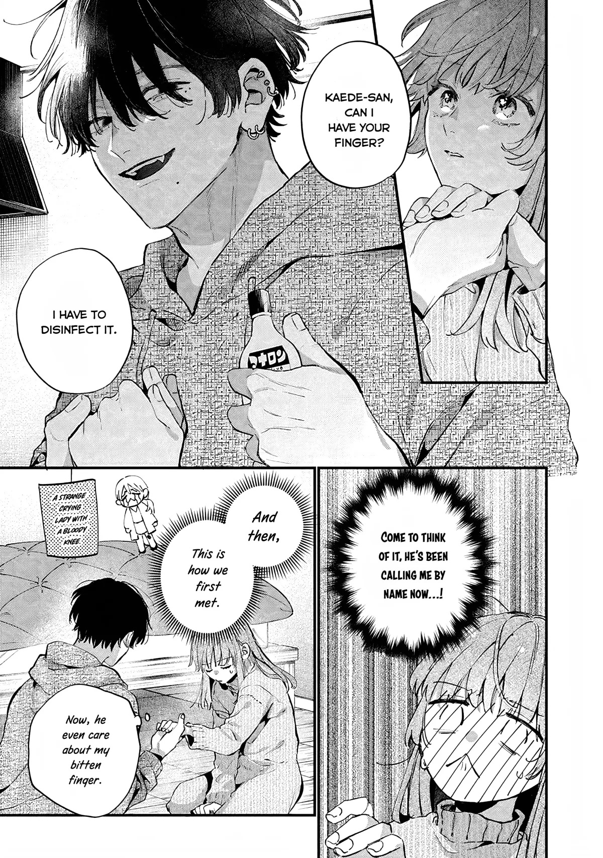 Himokuzu Hana-kun wa Shinitagari Chapter 2 page 3 - 