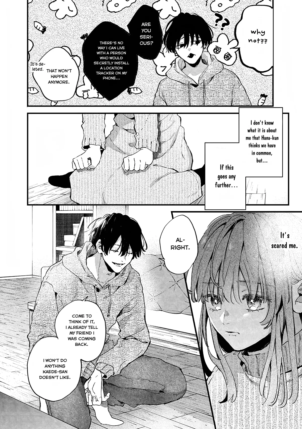 Himokuzu Hana-kun wa Shinitagari Chapter 2 page 8 - 