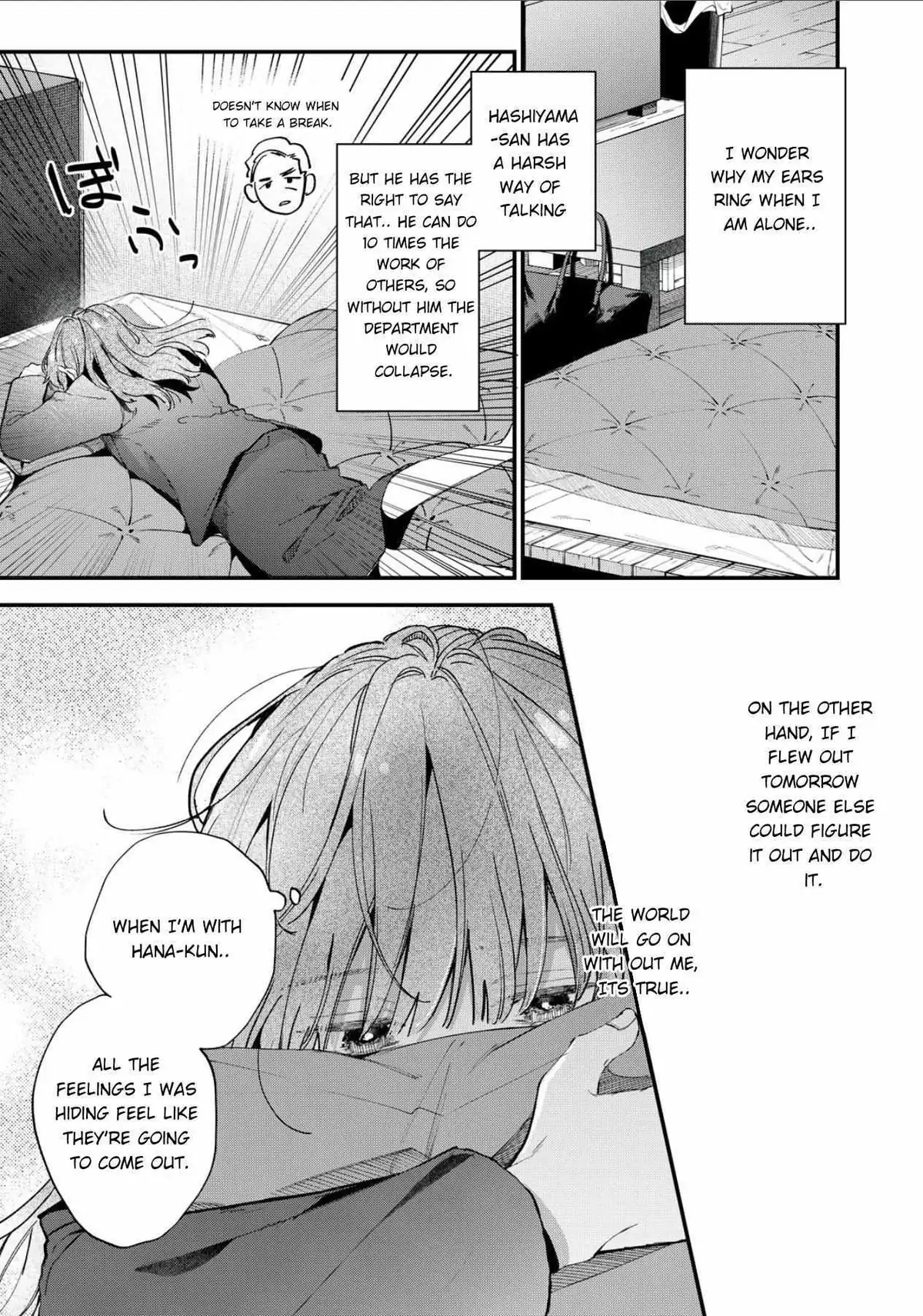Himokuzu Hana-kun wa Shinitagari Chapter 7 page 4 - 