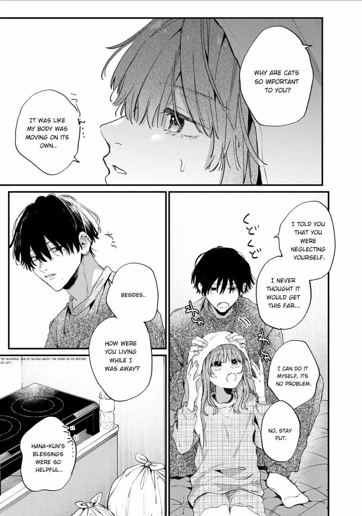Himokuzu Hana-kun wa Shinitagari Chapter 9 page 6 - 