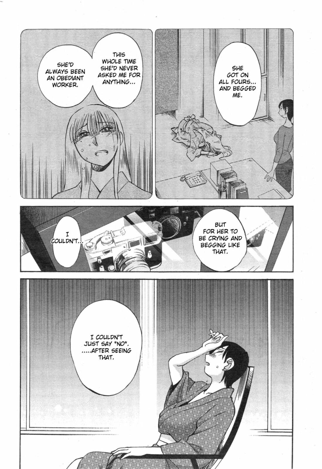 Hirugao Chapter 32 page 10 - 