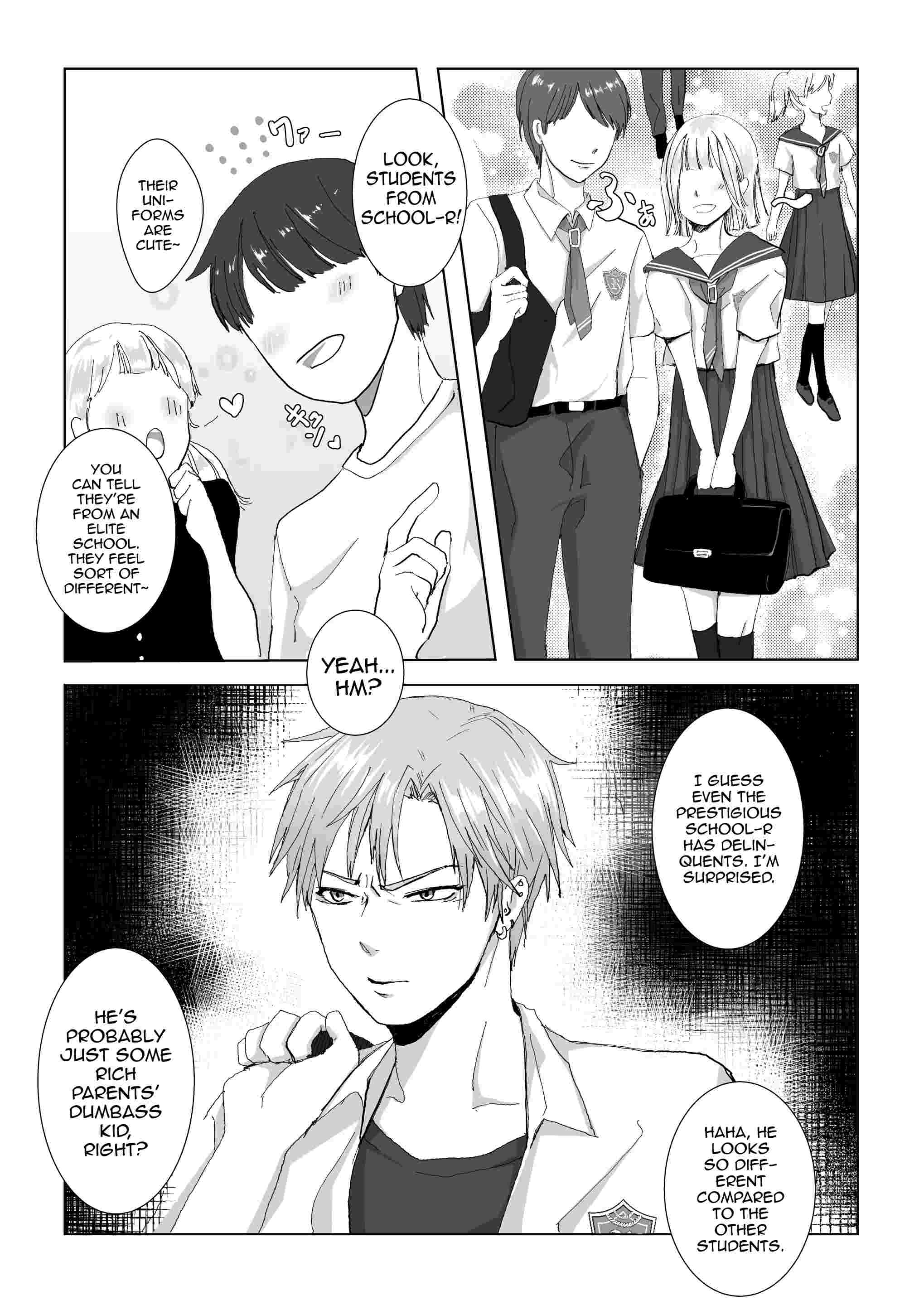 His Mouth Gets Top Grades Chapter 1 page 2 - 