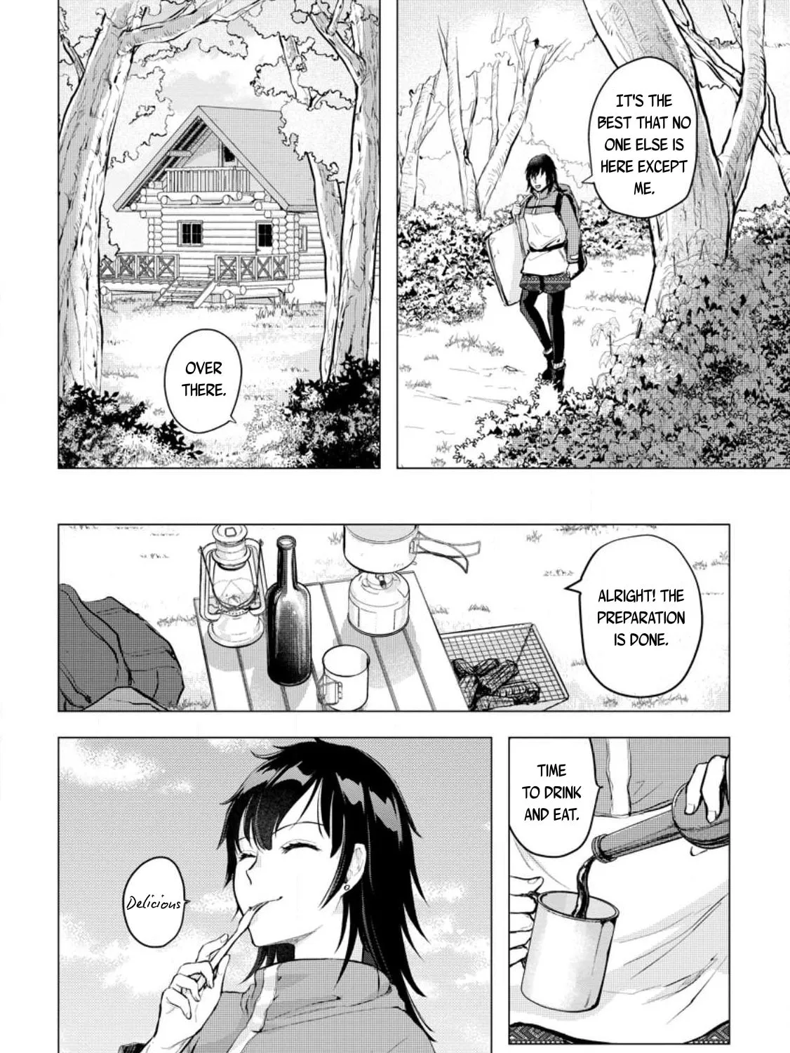 Hitori Camp shitara Isekai ni Teni shita Hanashi Chapter 1 page 13 - 
