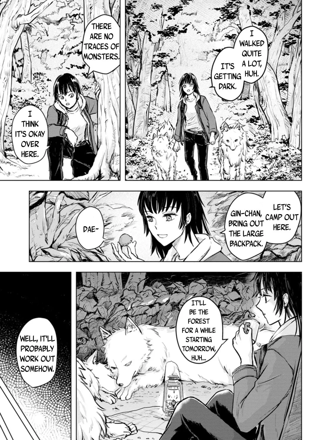 Hitori Camp shitara Isekai ni Teni shita Hanashi Chapter 5 page 15 - 