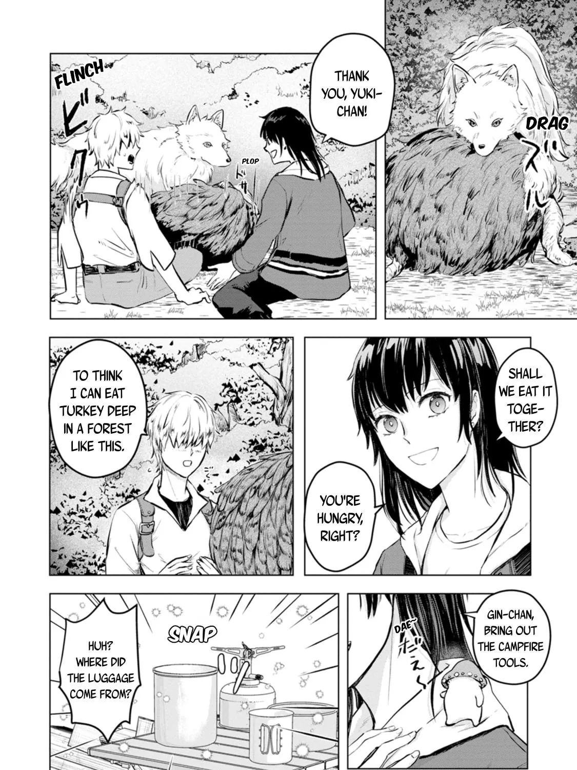 Hitori Camp shitara Isekai ni Teni shita Hanashi Chapter 5 page 37 - 