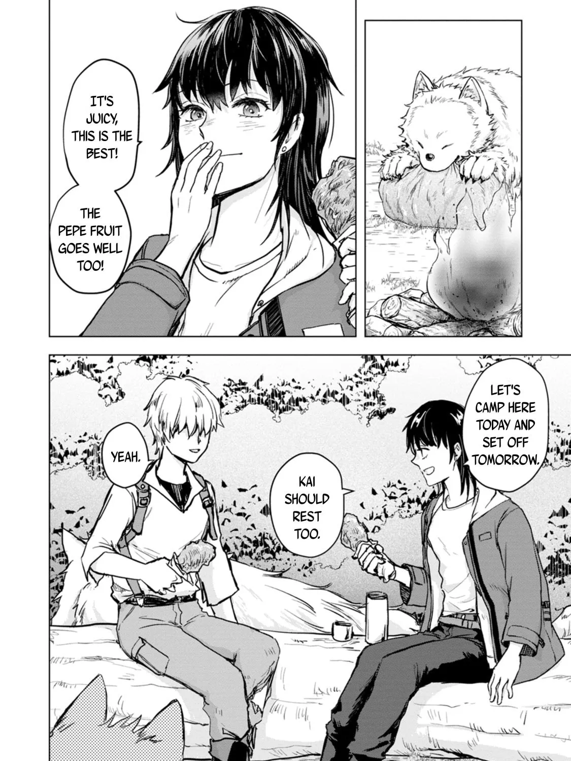 Hitori Camp shitara Isekai ni Teni shita Hanashi Chapter 5 page 45 - 