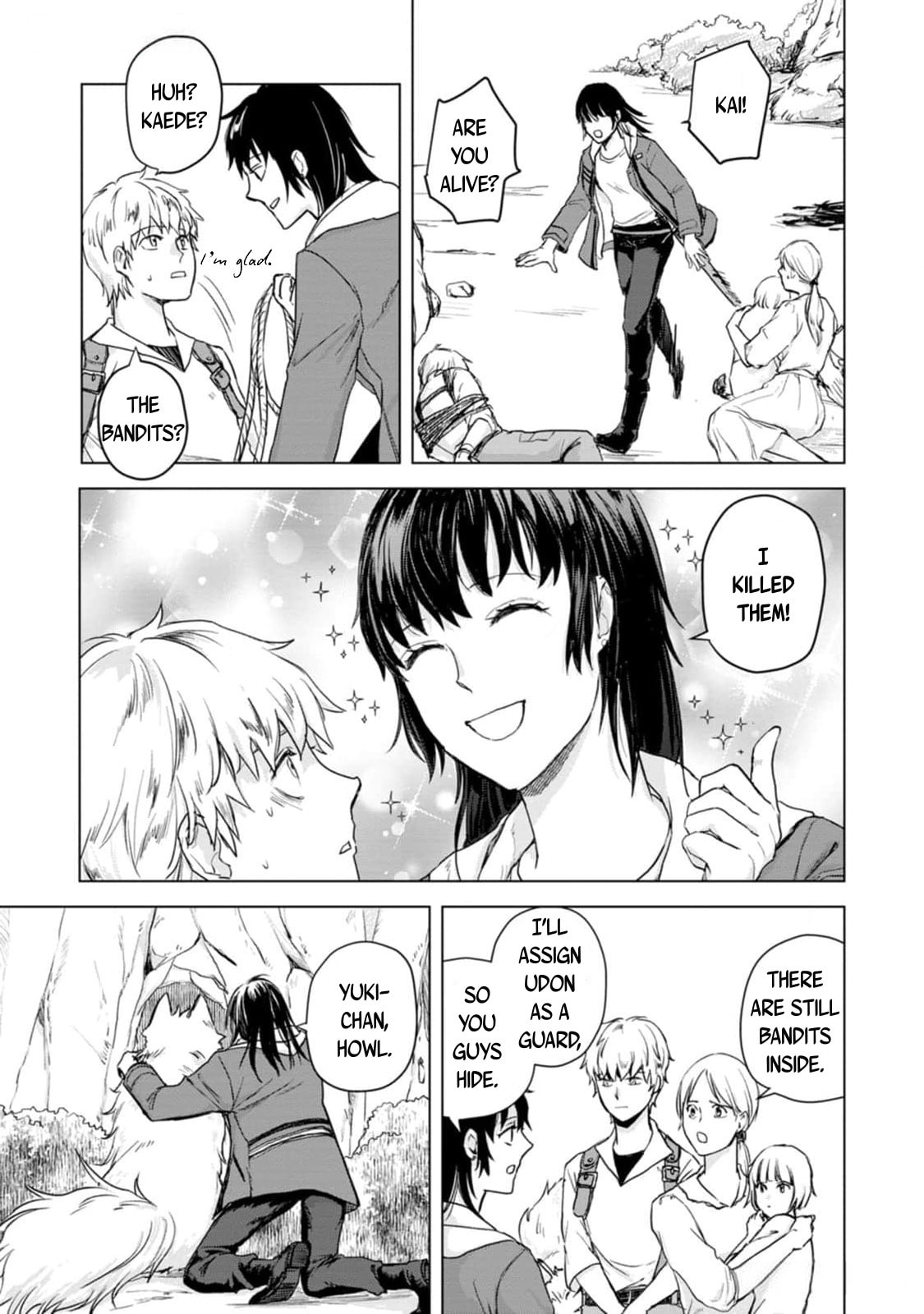 Hitori Camp shitara Isekai ni Teni shita Hanashi Chapter 7 page 14 - 